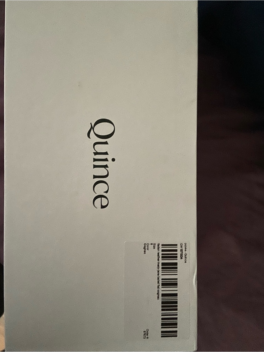NWT quince ballet Mary Jane flat sz 8 cognac - Picture 5 of 6